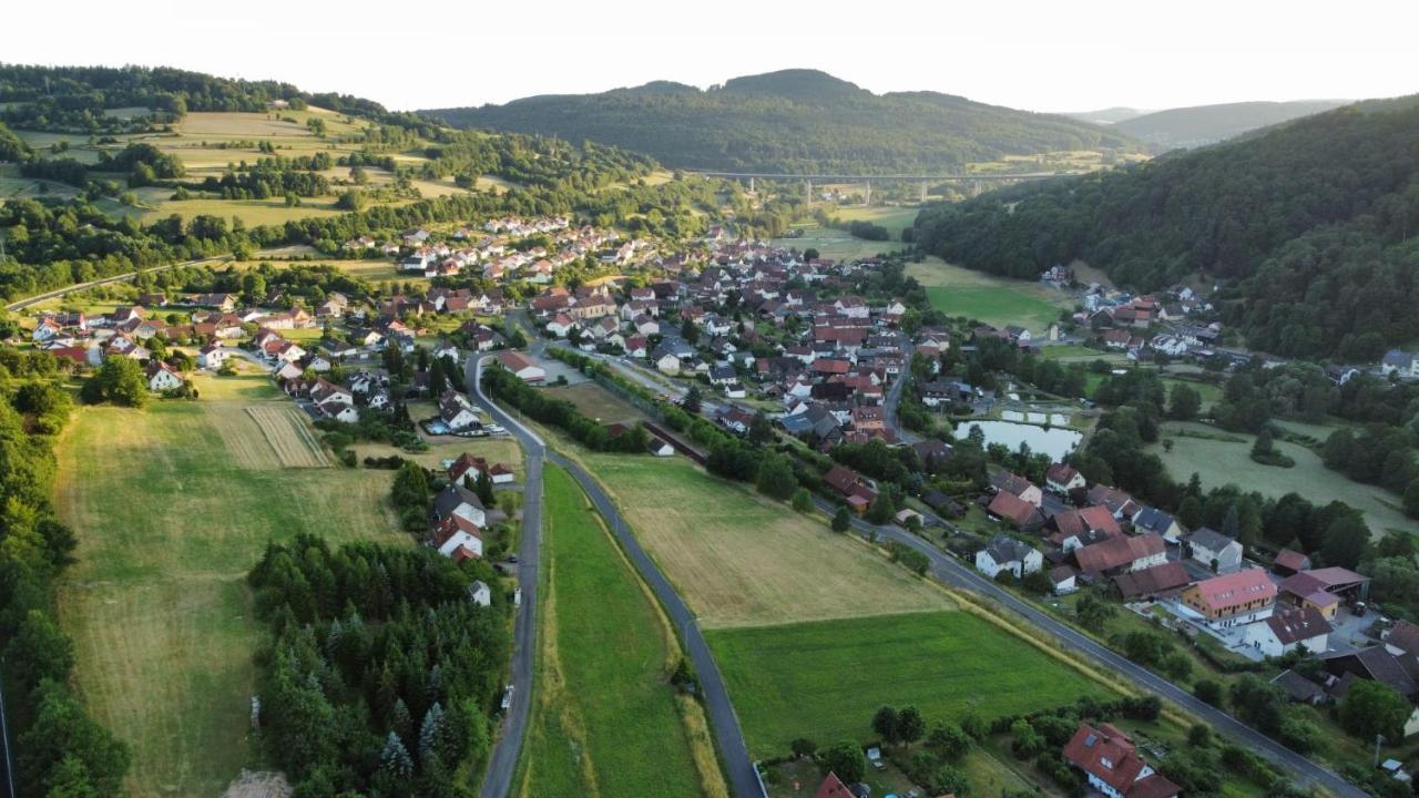 Belzesaltescheune Ferienwohnung Rhoen Riedenberg  Exteriör bild