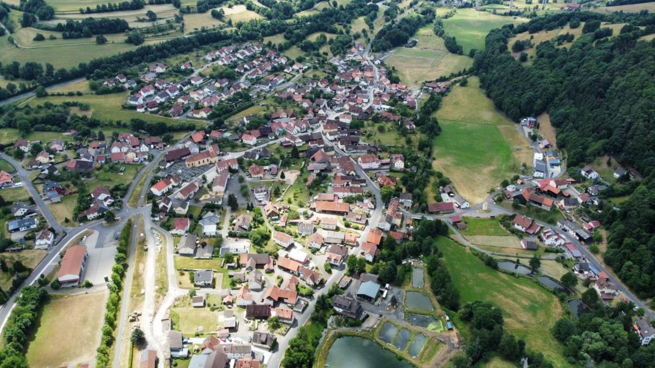 Belzesaltescheune Ferienwohnung Rhoen Riedenberg  Exteriör bild