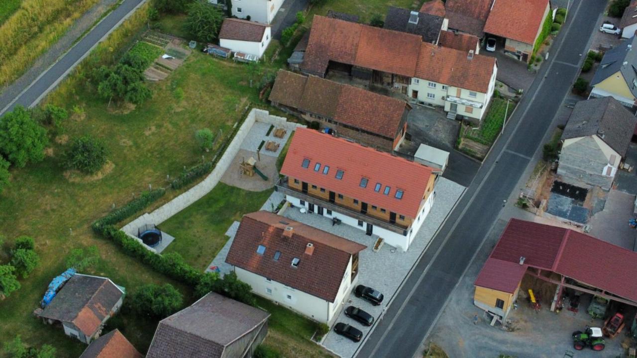 Belzesaltescheune Ferienwohnung Rhoen Riedenberg  Exteriör bild