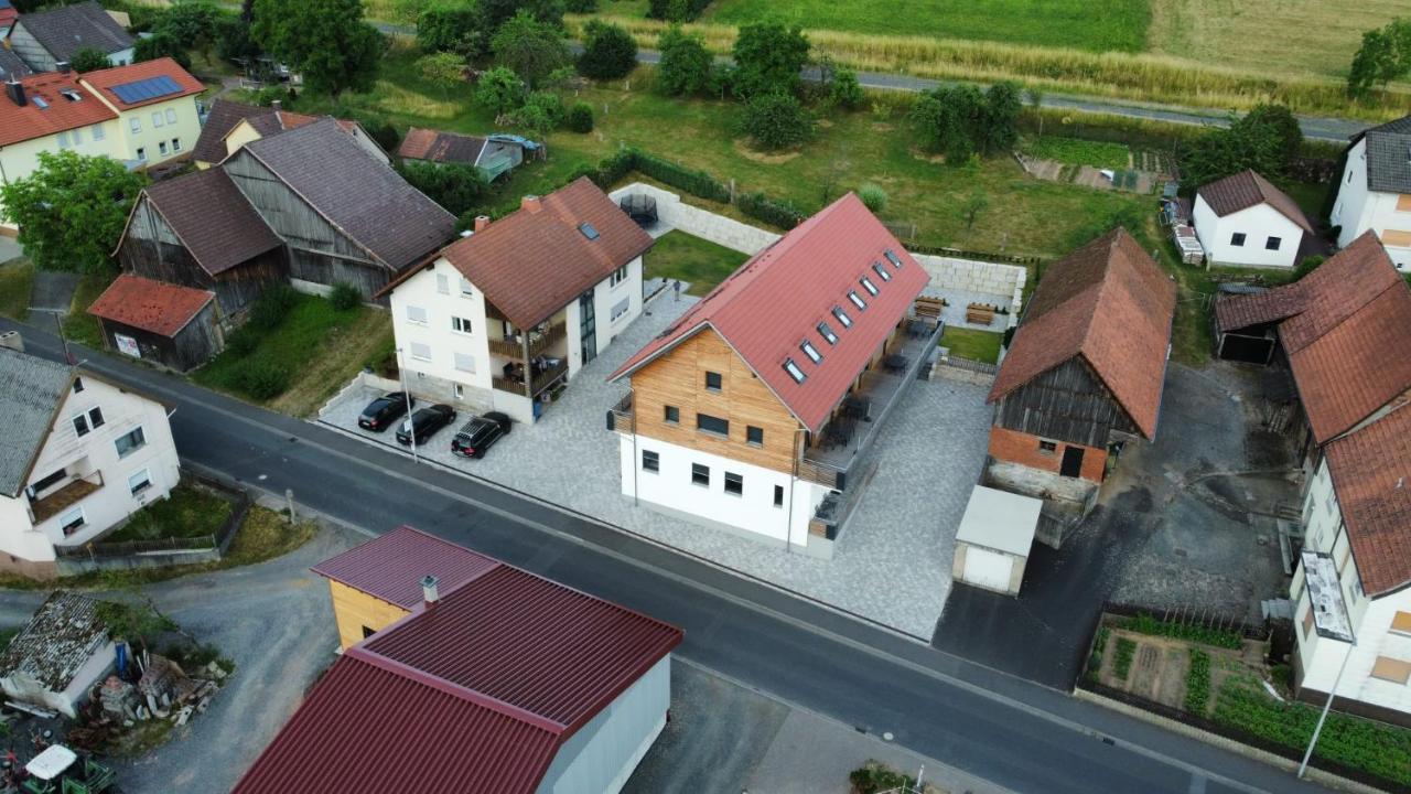 Belzesaltescheune Ferienwohnung Rhoen Riedenberg  Exteriör bild