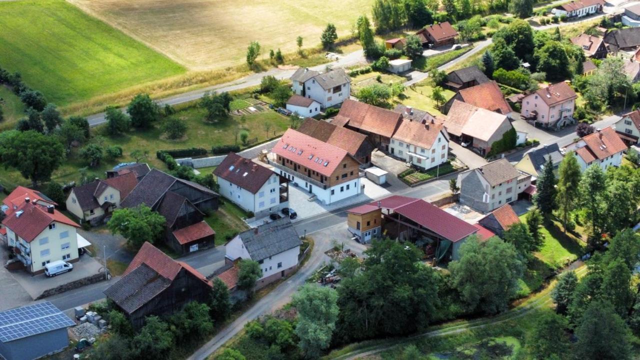 Belzesaltescheune Ferienwohnung Rhoen Riedenberg  Exteriör bild